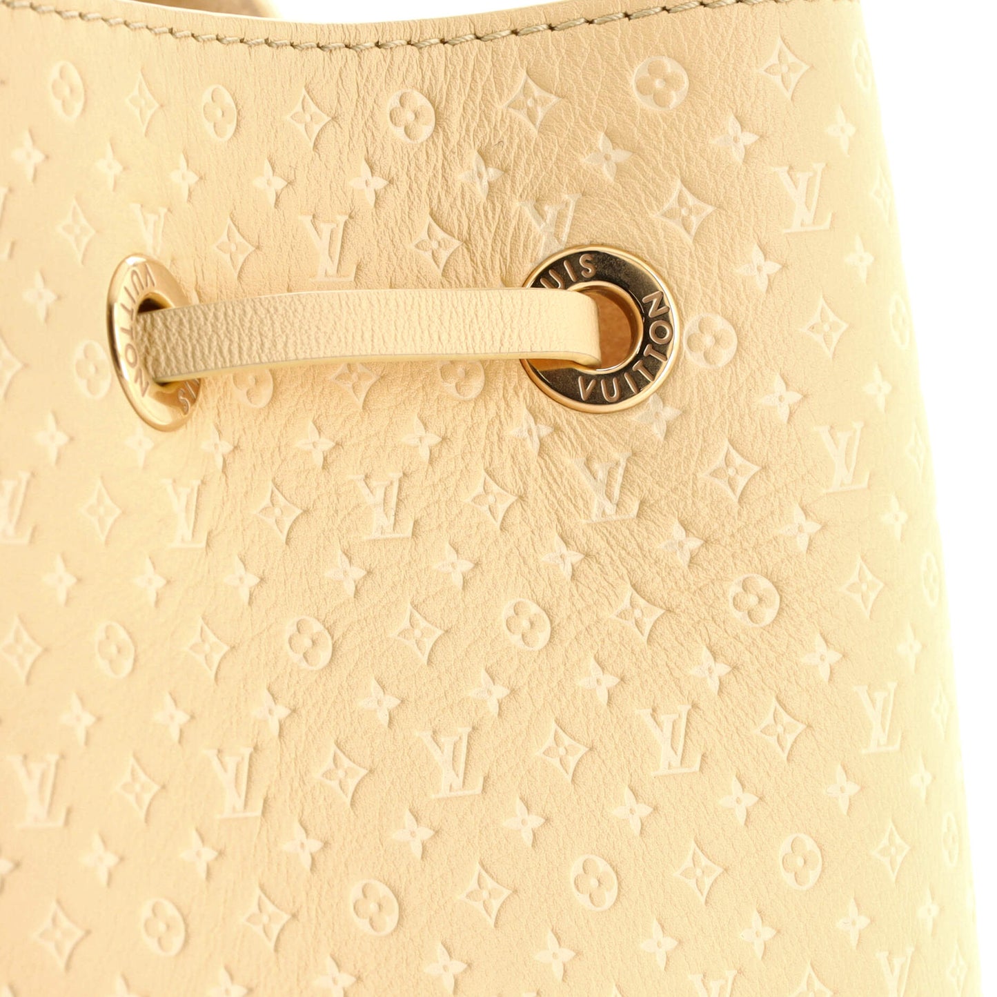 Louis Vuitton NeoNoe Handbag Nano Monogram Leather BB