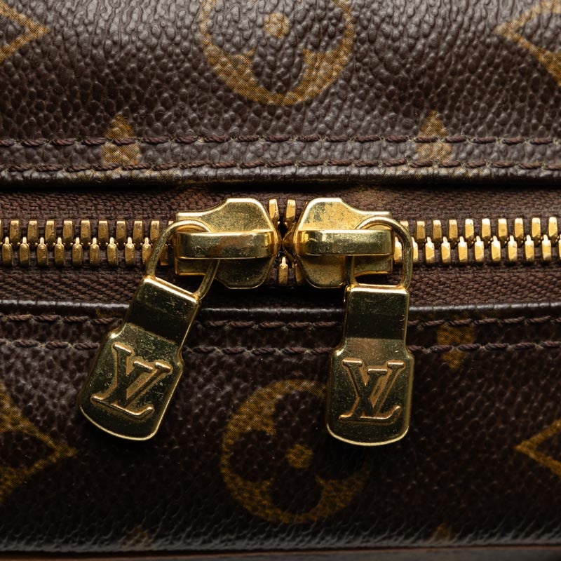 Louis Vuitton Monogram Exantry City Handbag M51161 Brown PVC Leather  Louis Vuitton