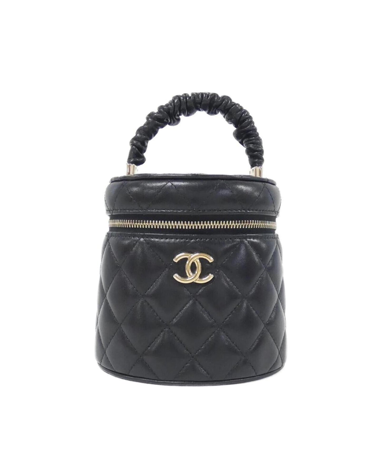 Chanel Leather Coco Handle Handbag in Good Condition