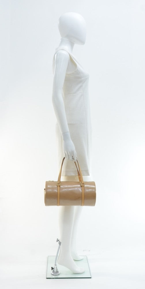 Louis Vuitto Bedford Noisette Vernis Patent Leather Handbag