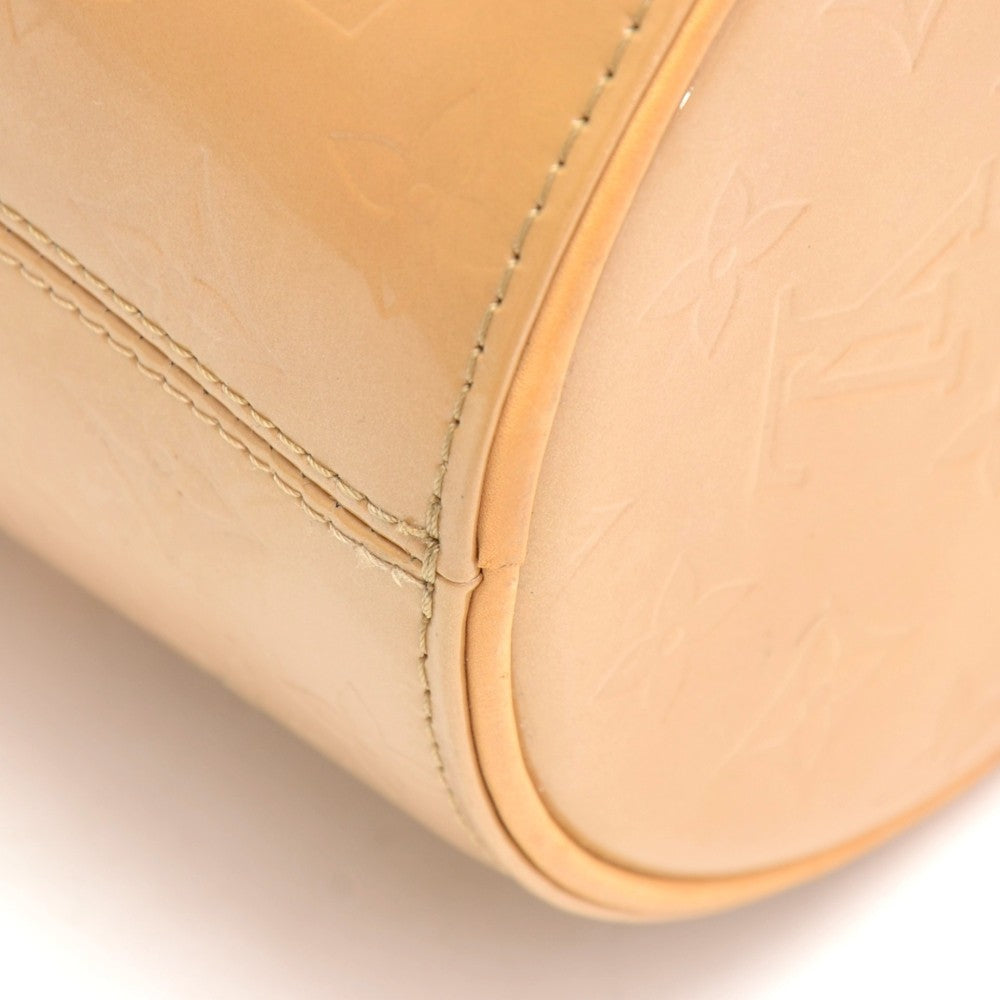 Louis Vuitto Bedford Noisette Vernis Patent Leather Handbag