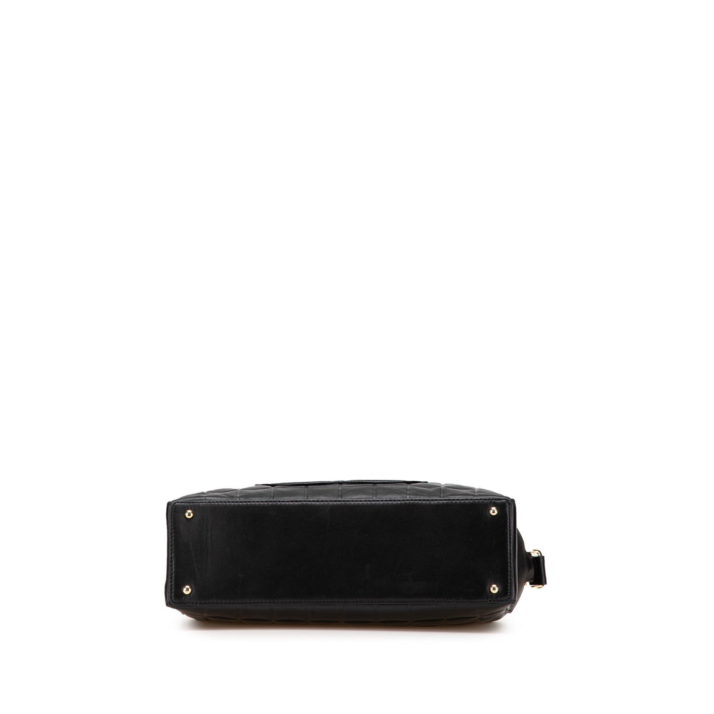 Chanel Cc Choco Bar Lambskin Shoulder Bag