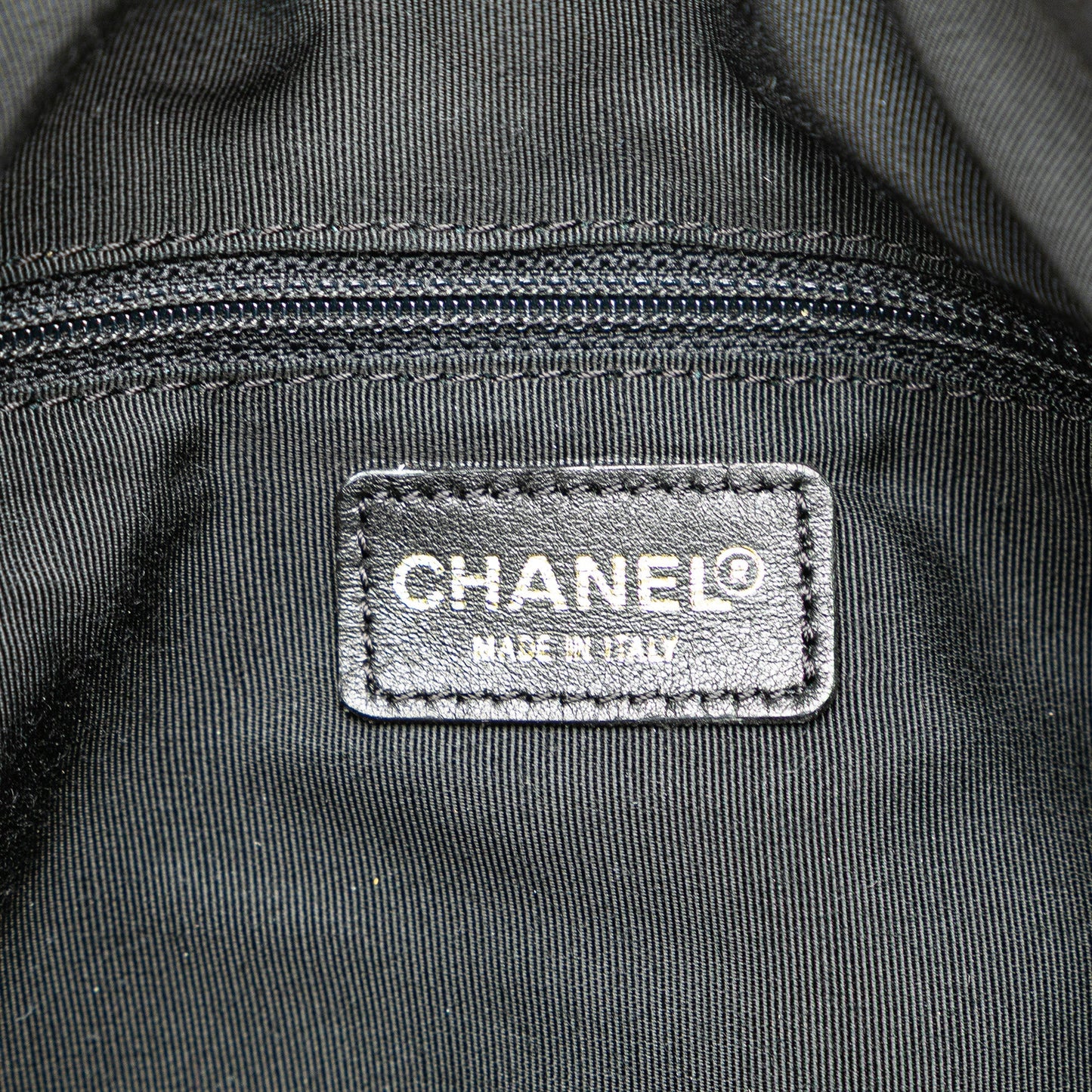 Chanel Cc Choco Bar Lambskin Shoulder Bag