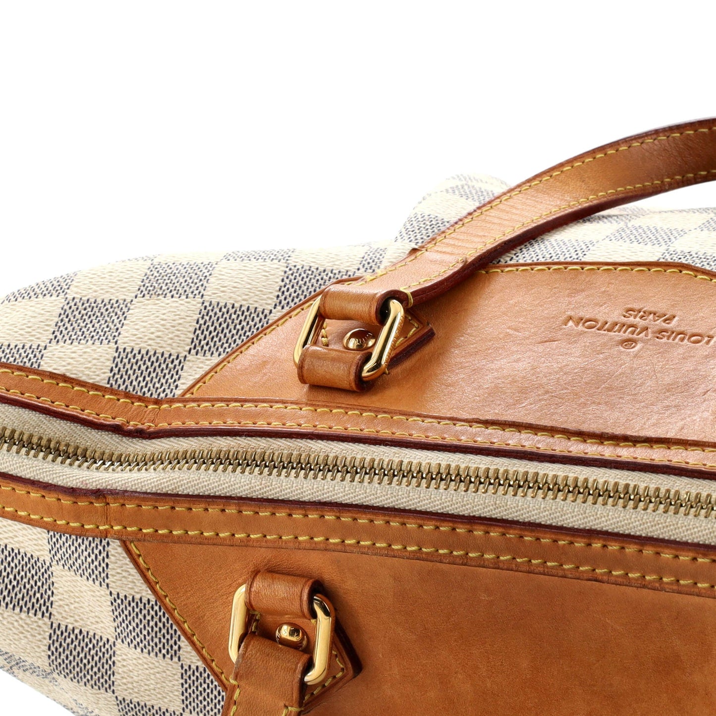 Louis Vuitton Siracusa Handbag Damier MM