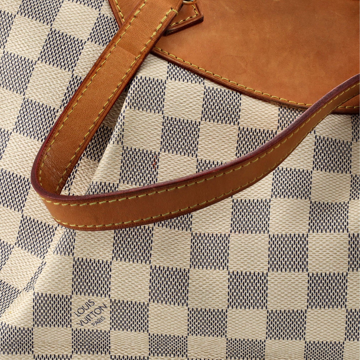 Louis Vuitton Siracusa Handbag Damier MM