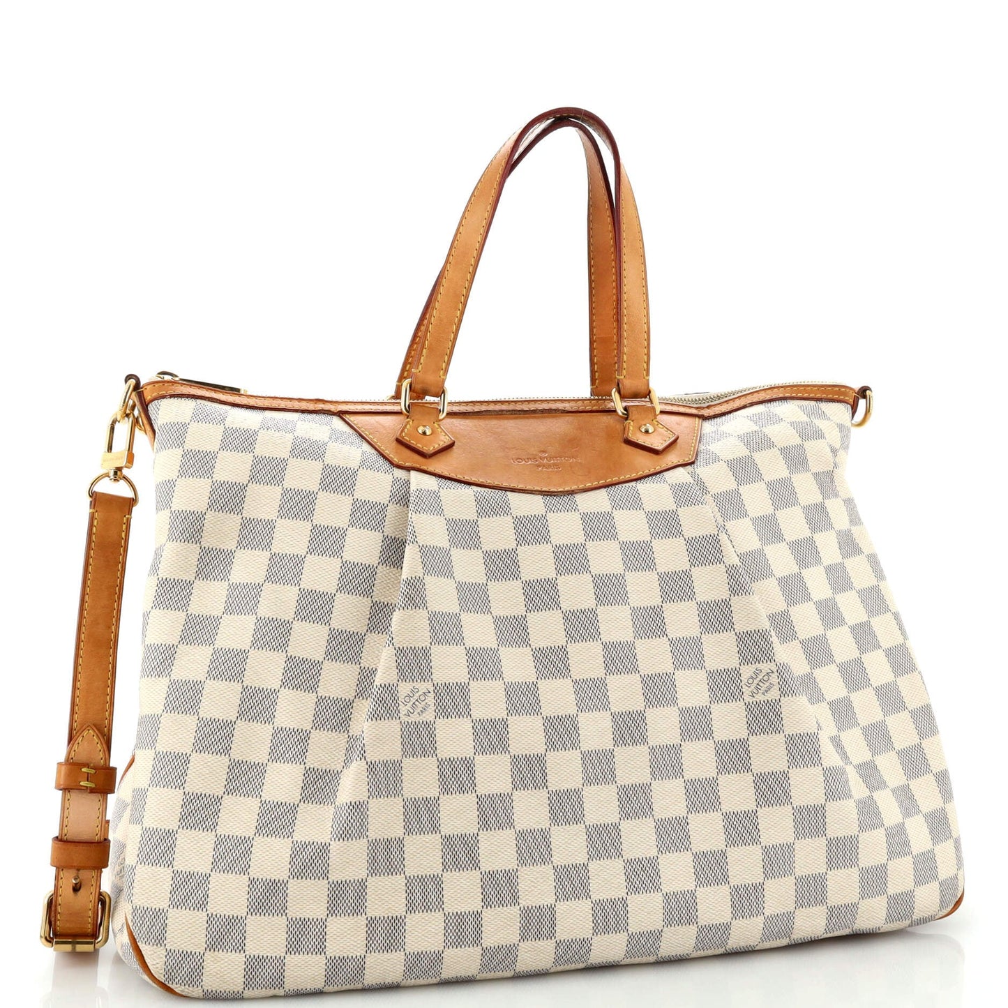 Louis Vuitton Siracusa Handbag Damier MM