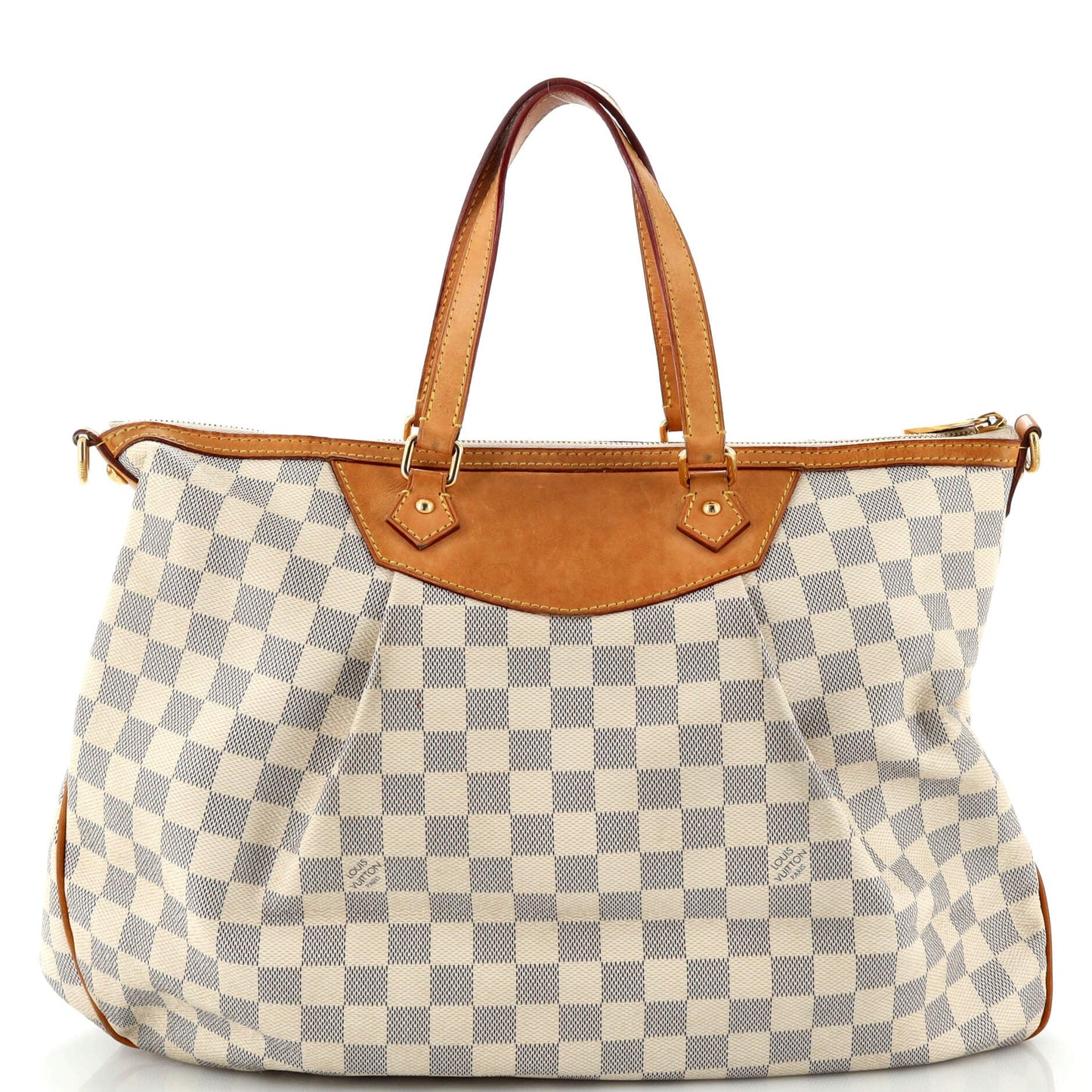 Louis Vuitton Siracusa Handbag Damier MM