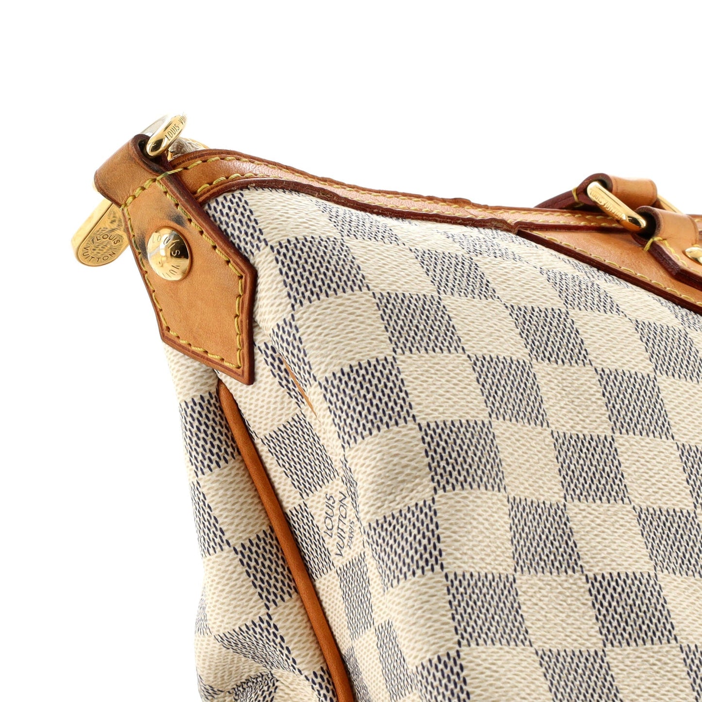 Louis Vuitton Siracusa Handbag Damier MM