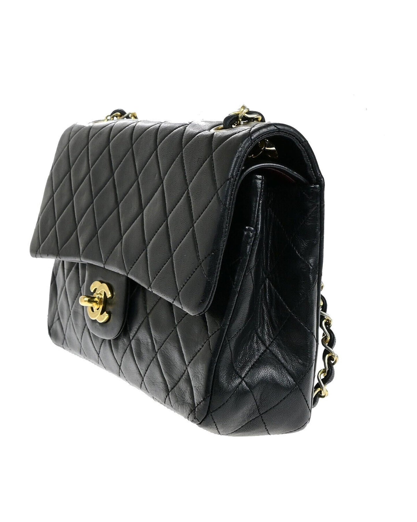 Chanel Classic Flap Bag Medium Lambskin Leather
