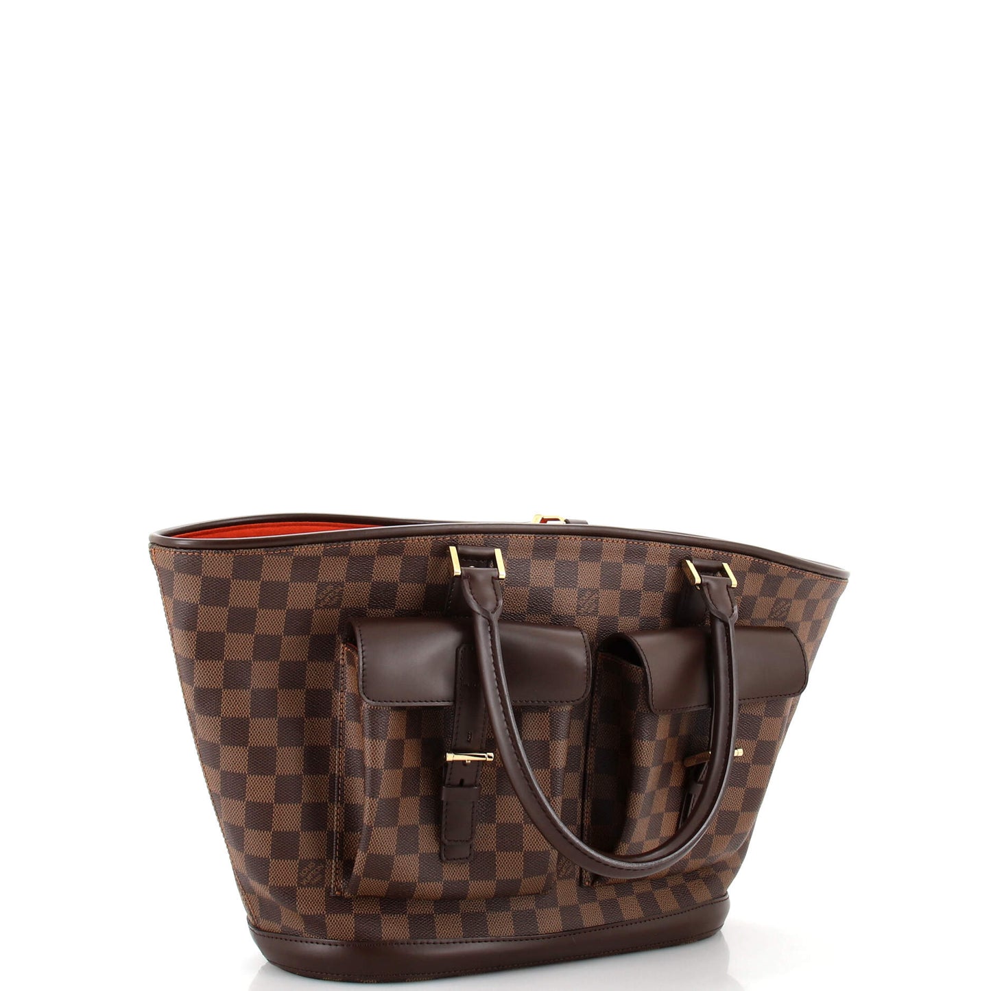 Louis Vuitton Manosque Handbag Damier GM