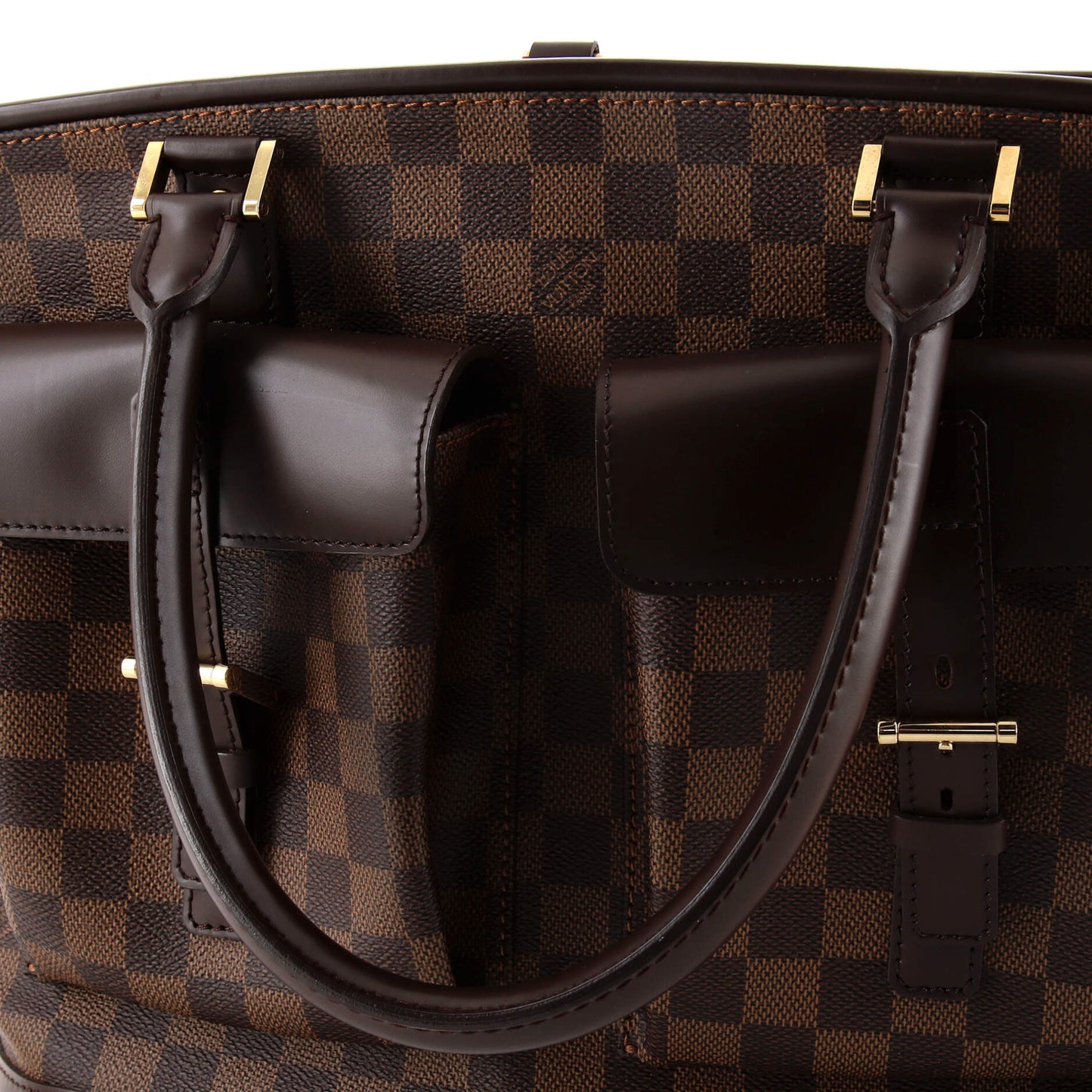 Louis Vuitton Manosque Handbag Damier GM