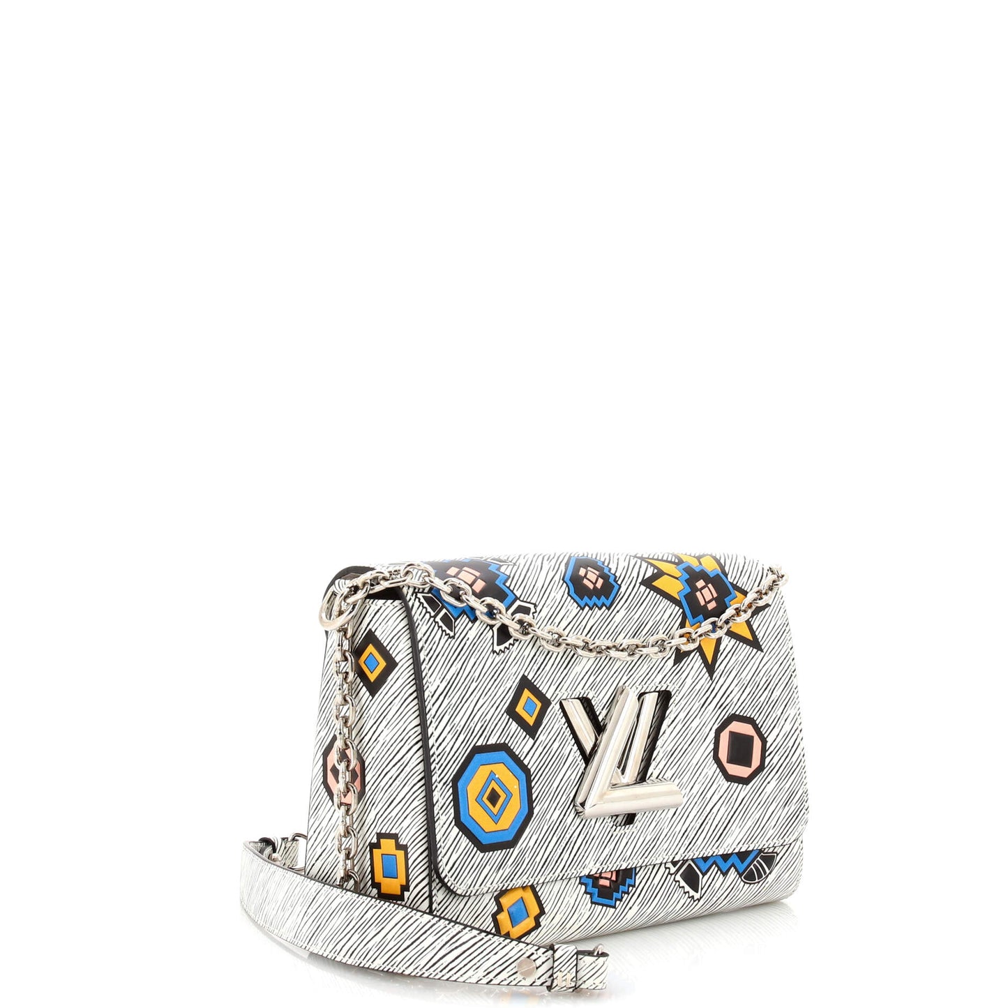 Louis Vuitton Twist Handbag Limited Edition Azteque Epi Leather MM