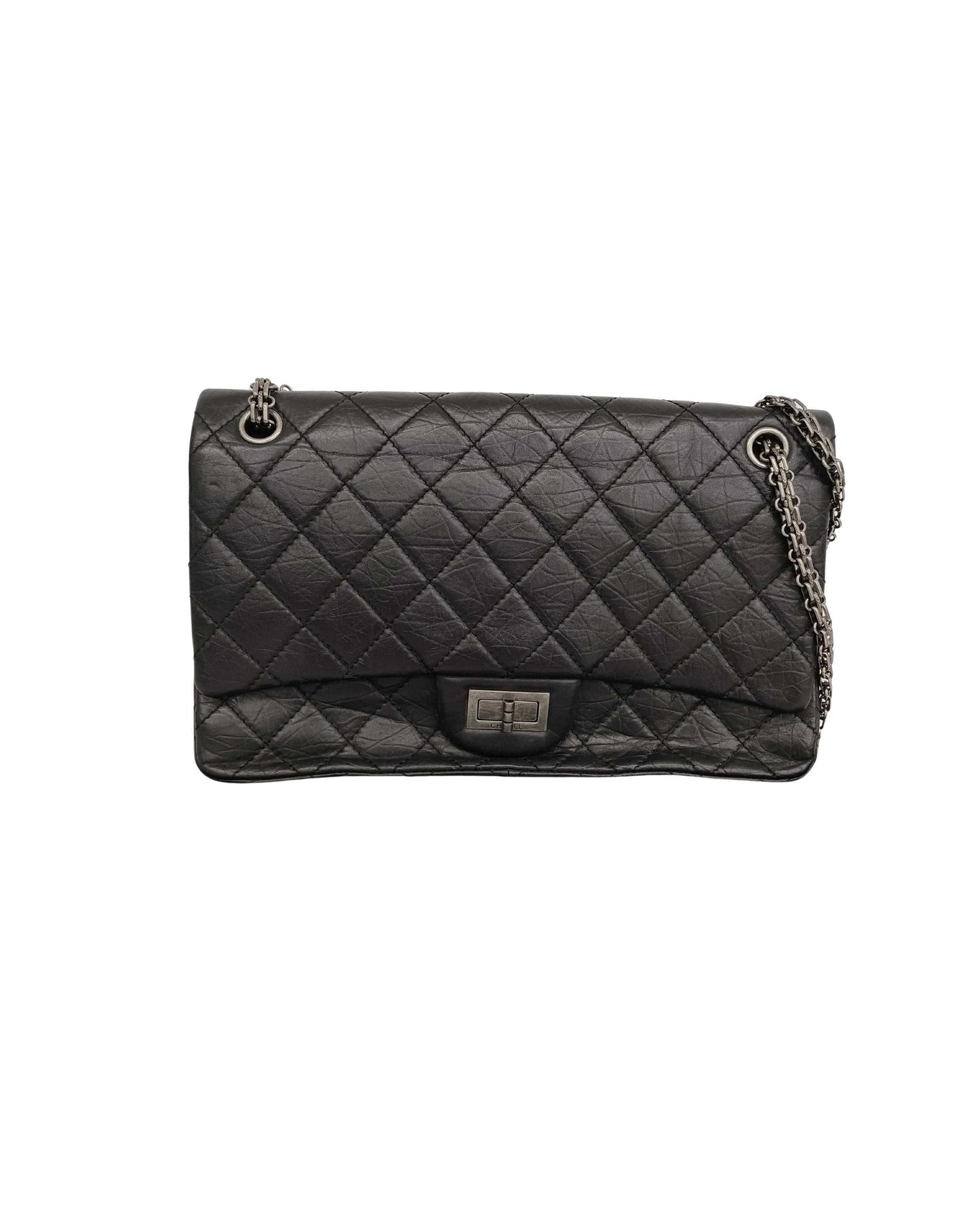 Chanel Luxurious Leather Cross-body Bag with Dust Bag