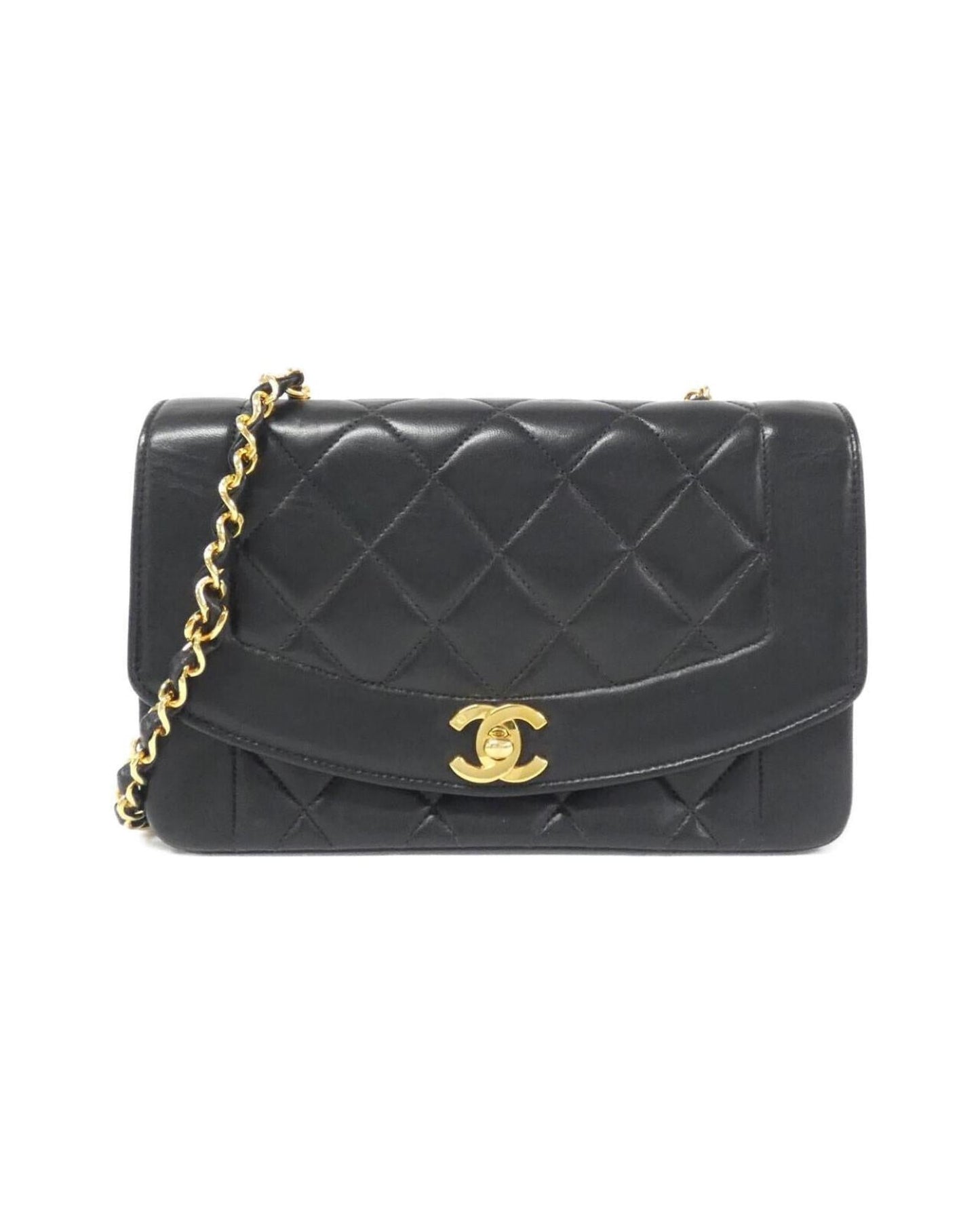Chanel Leather Diana Bag in Good Condition