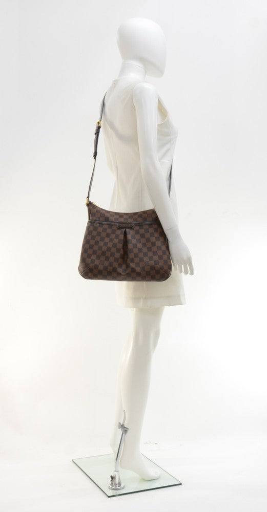 Louis Vuitto Bloomsbury PM Damier Ebene Canvas Bag