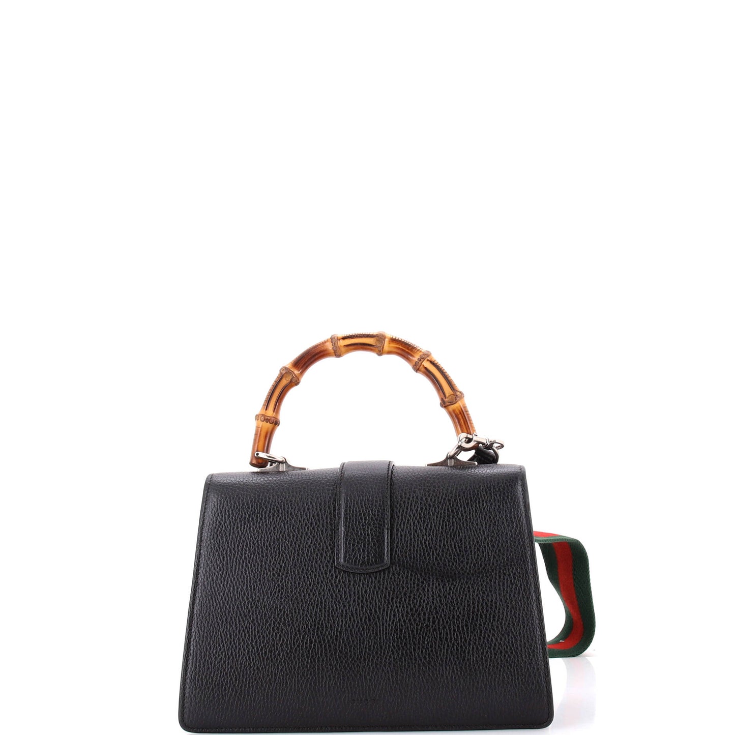 Dionysus Bamboo Top Handle Bag Leather Medium