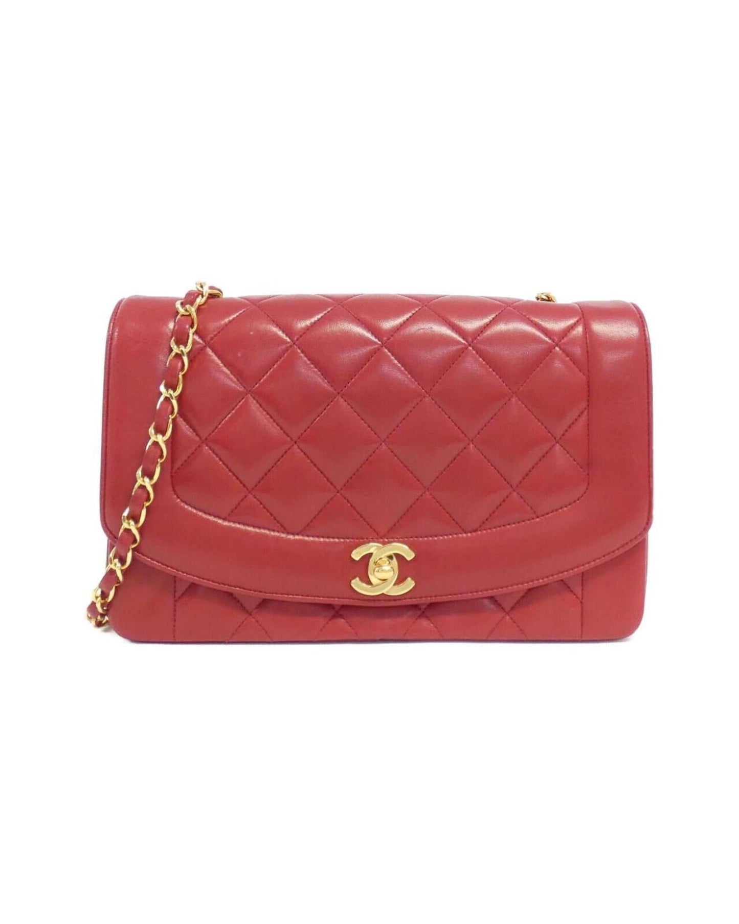 Chanel Chanel Quilted Lambskin Shoulder Bag