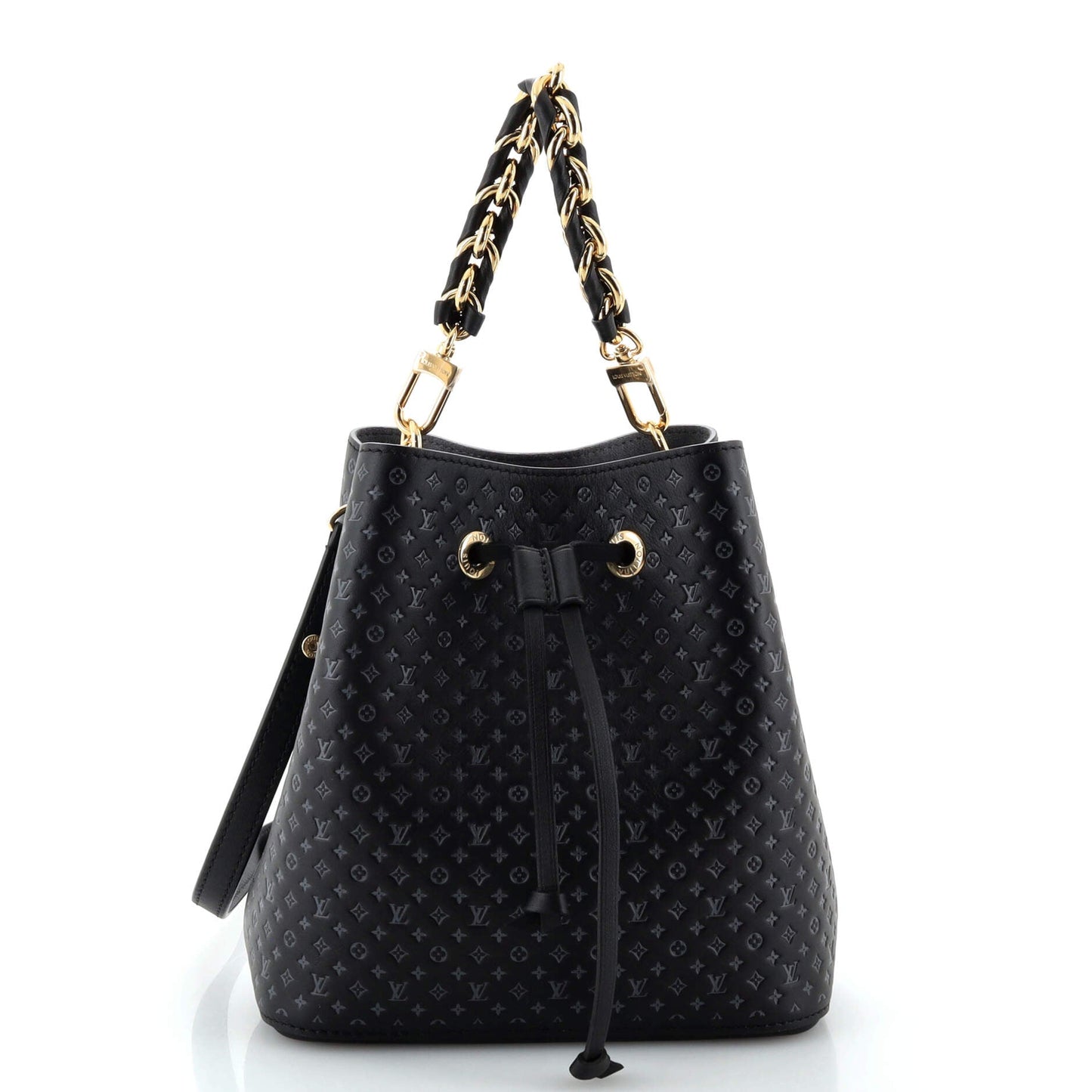 Louis Vuitton NeoNoe Handbag Nano Monogram Leather BB