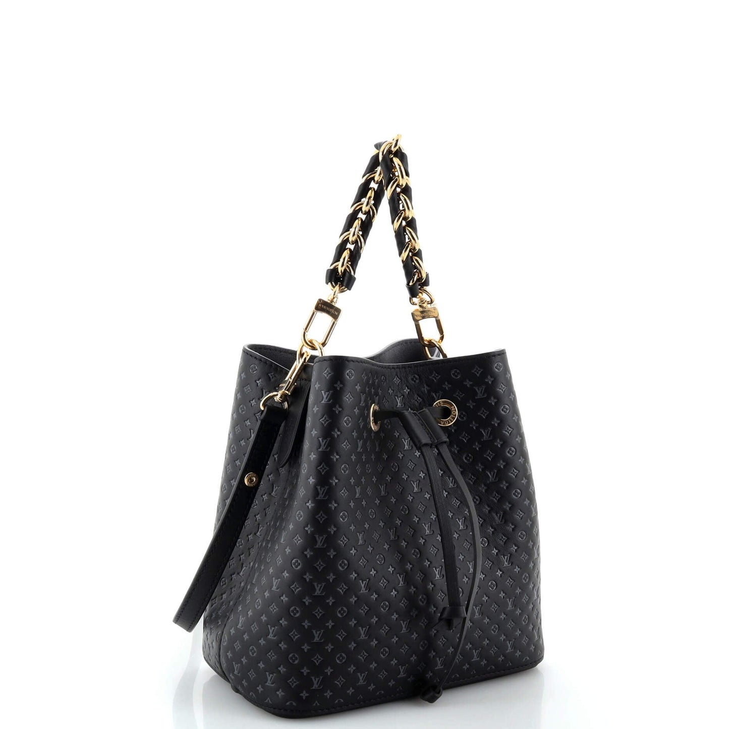 Louis Vuitton NeoNoe Handbag Nano Monogram Leather BB