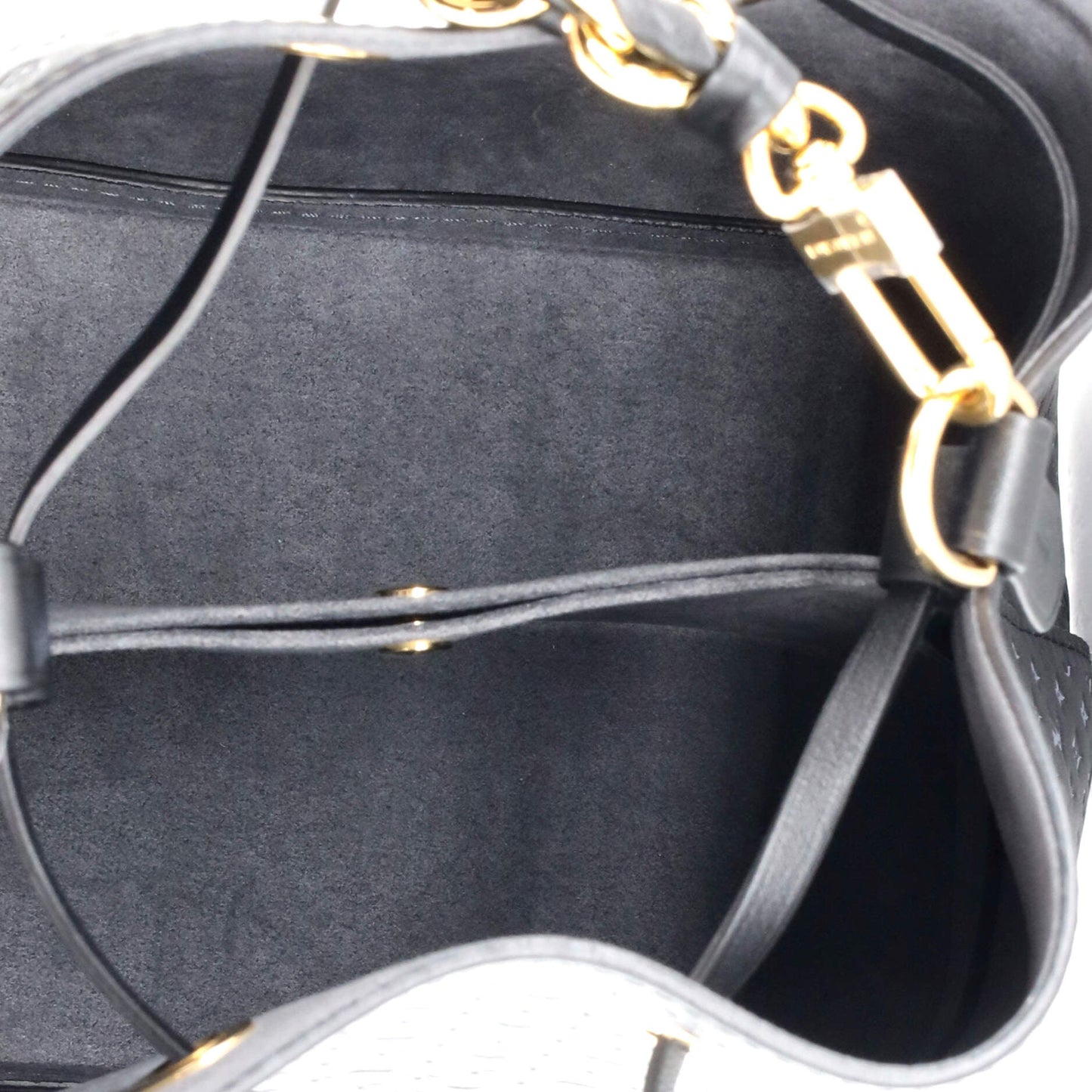 Louis Vuitton NeoNoe Handbag Nano Monogram Leather BB