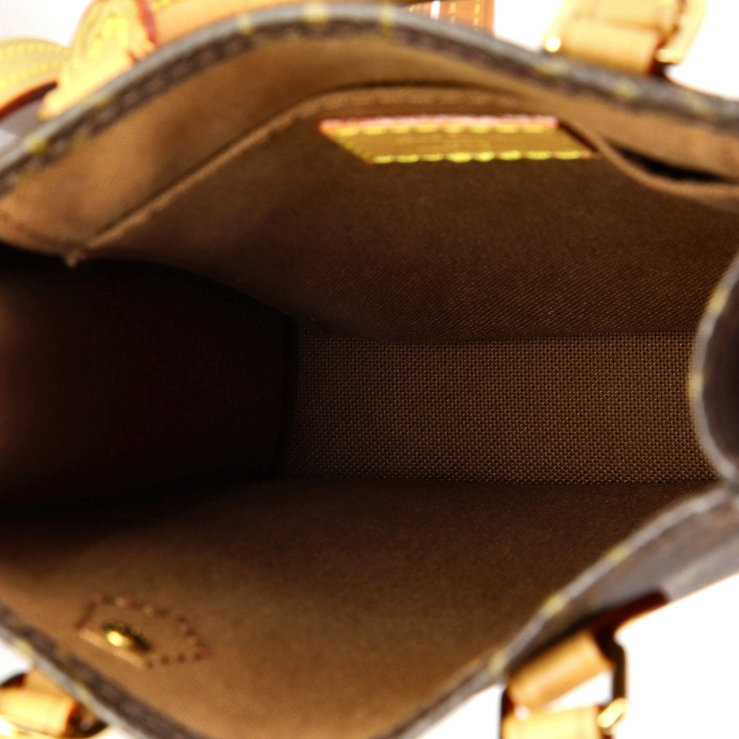 Louis Vuitton Petit Sac Plat Bag Monogram Canvas