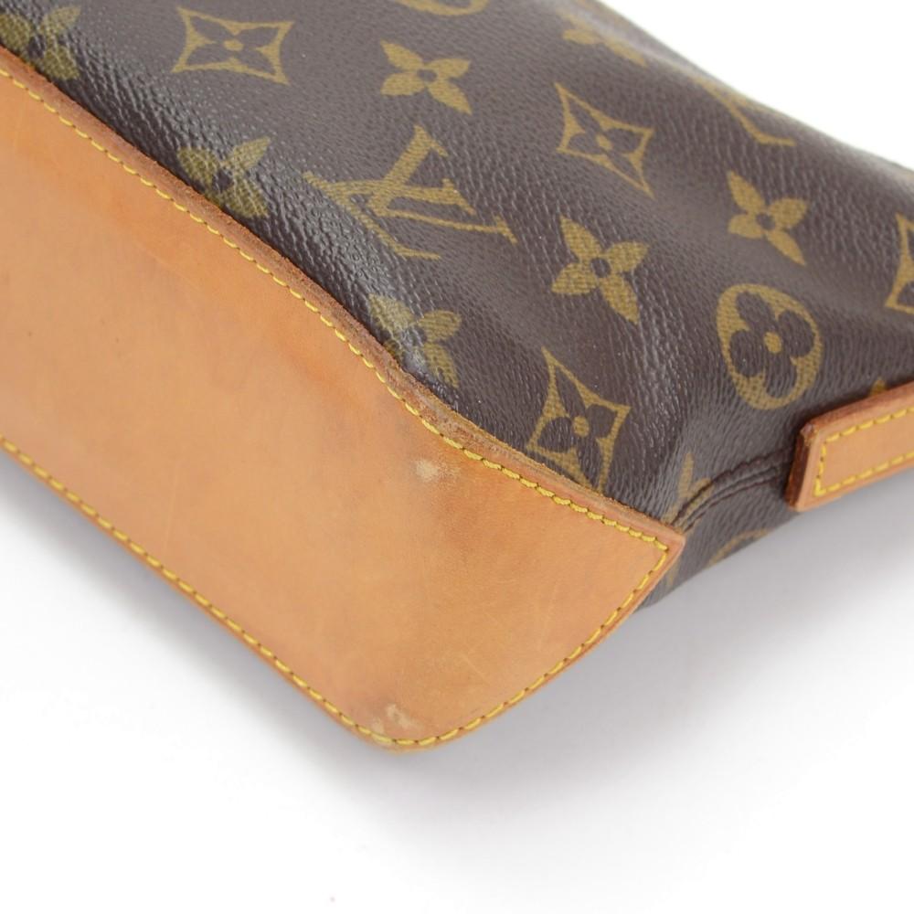 Louis Vuitto Monogram Canvas Trotteur Shoulder Bag