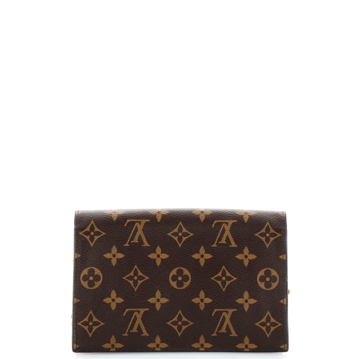 Louis Vuitton Flore Chain Wallet Monogram Canvas