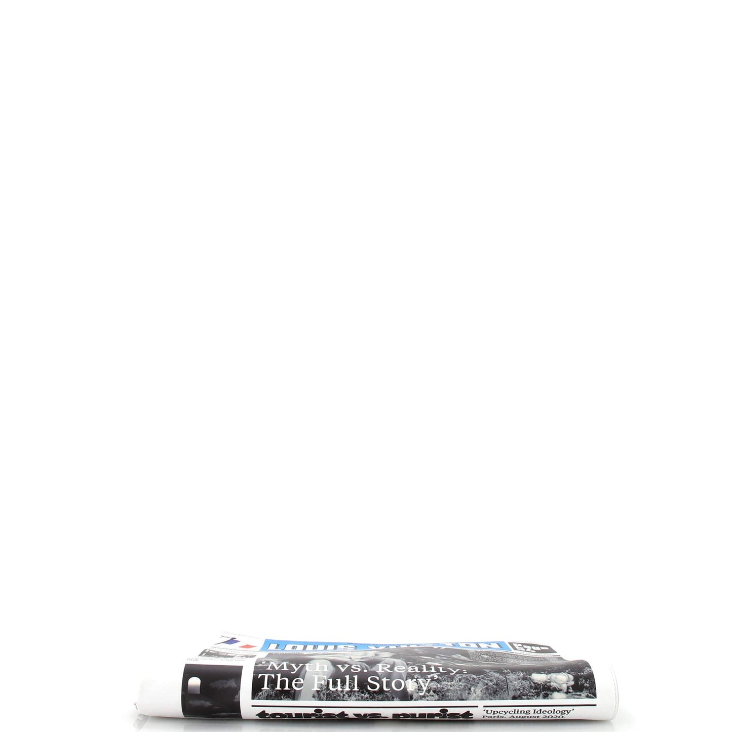 Louis Vuitton Newspaper Pouch Printed Leather