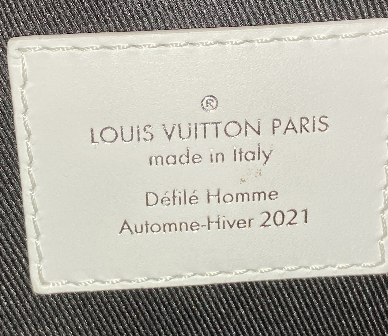 Louis Vuitton Newspaper Pouch Printed Leather