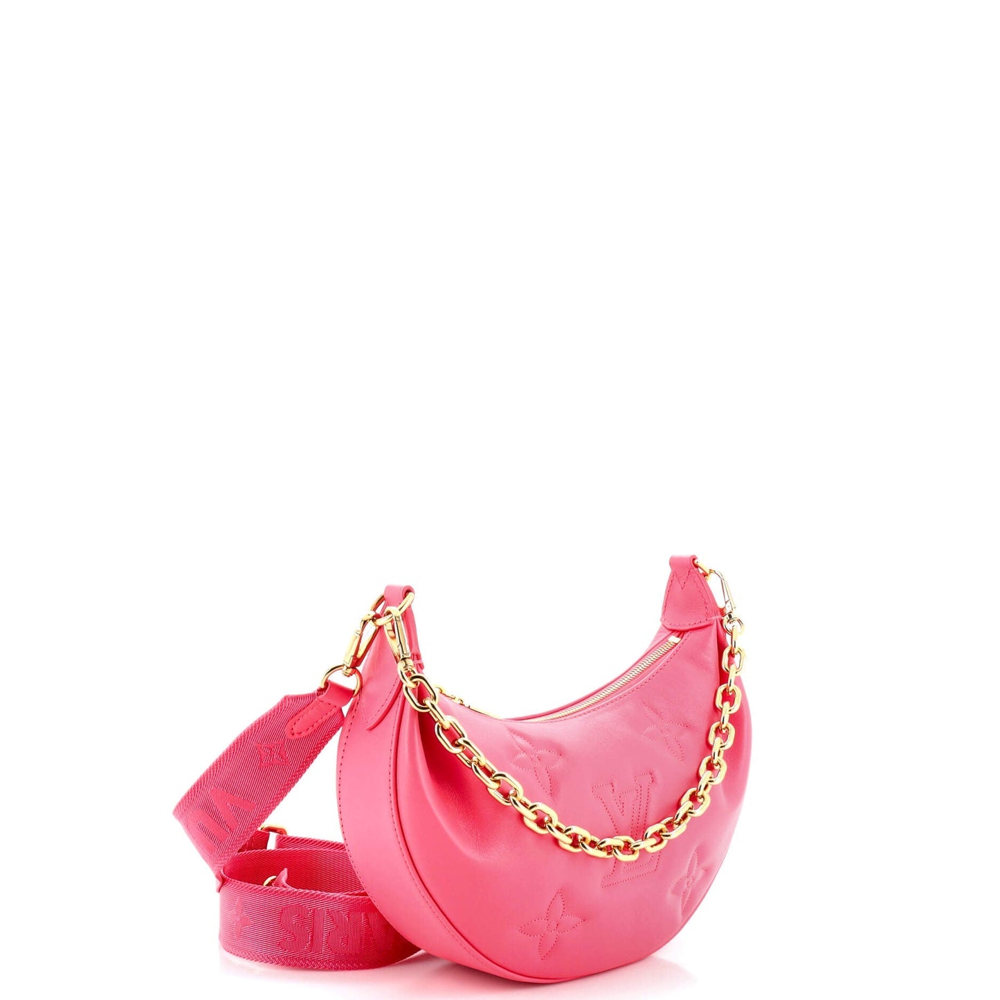 Louis Vuitton Over The Moon Bag Bubblegram Leather