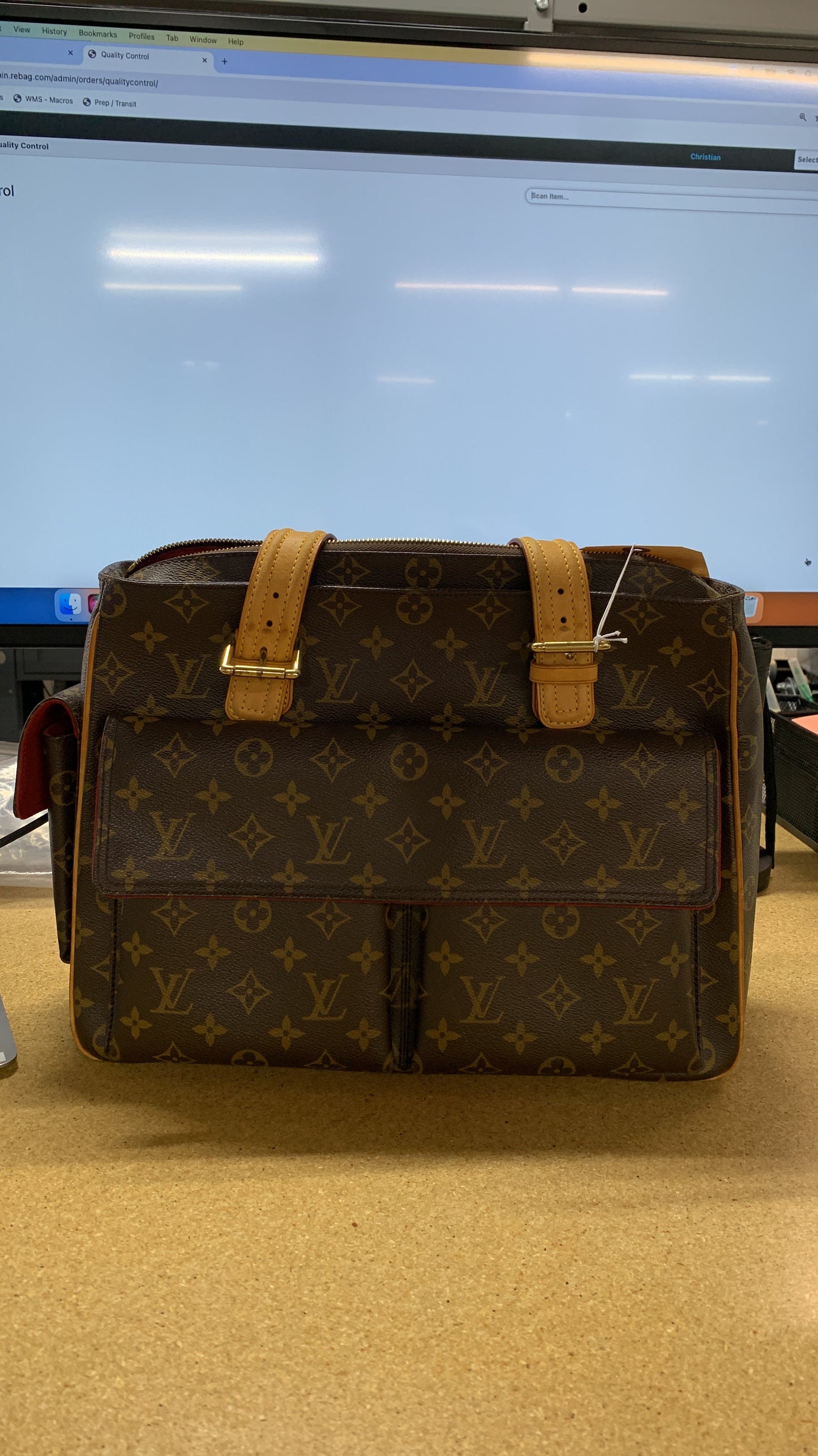 Louis Vuitton Multipli Cite Handbag Monogram Canvas