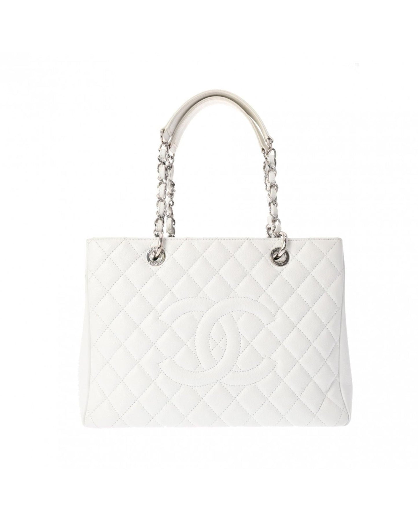 Chanel Grand Shopping Leather Tote with Dust Bag and  Card