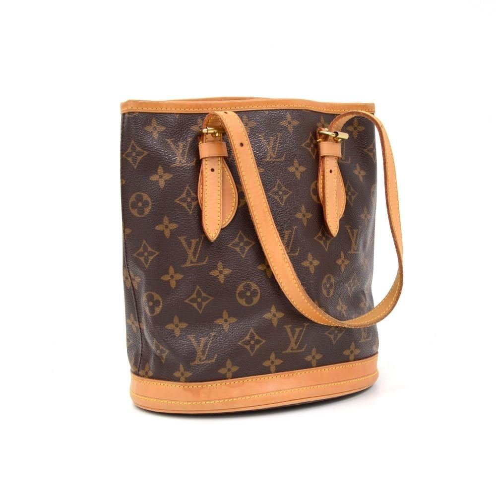 Louis Vuitto Bucket PM Monogram Canvas Bag