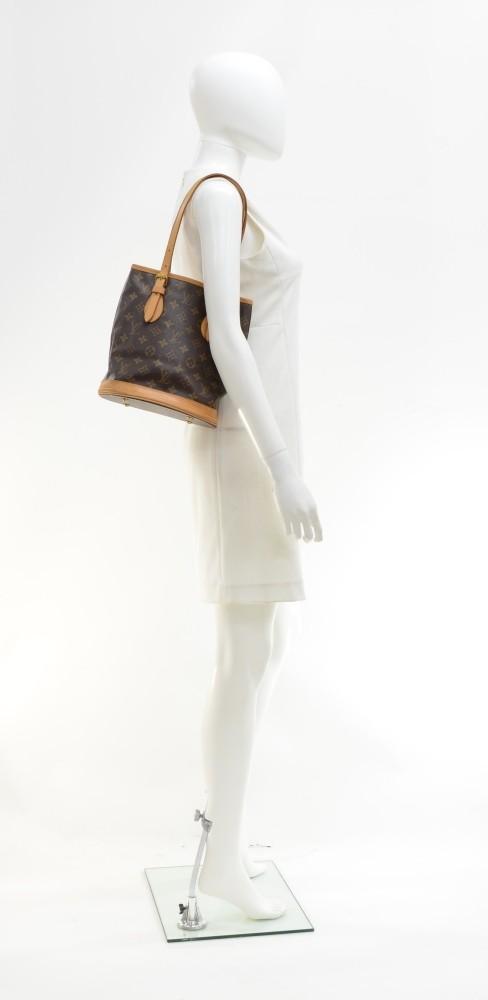 Louis Vuitto Bucket PM Monogram Canvas Bag