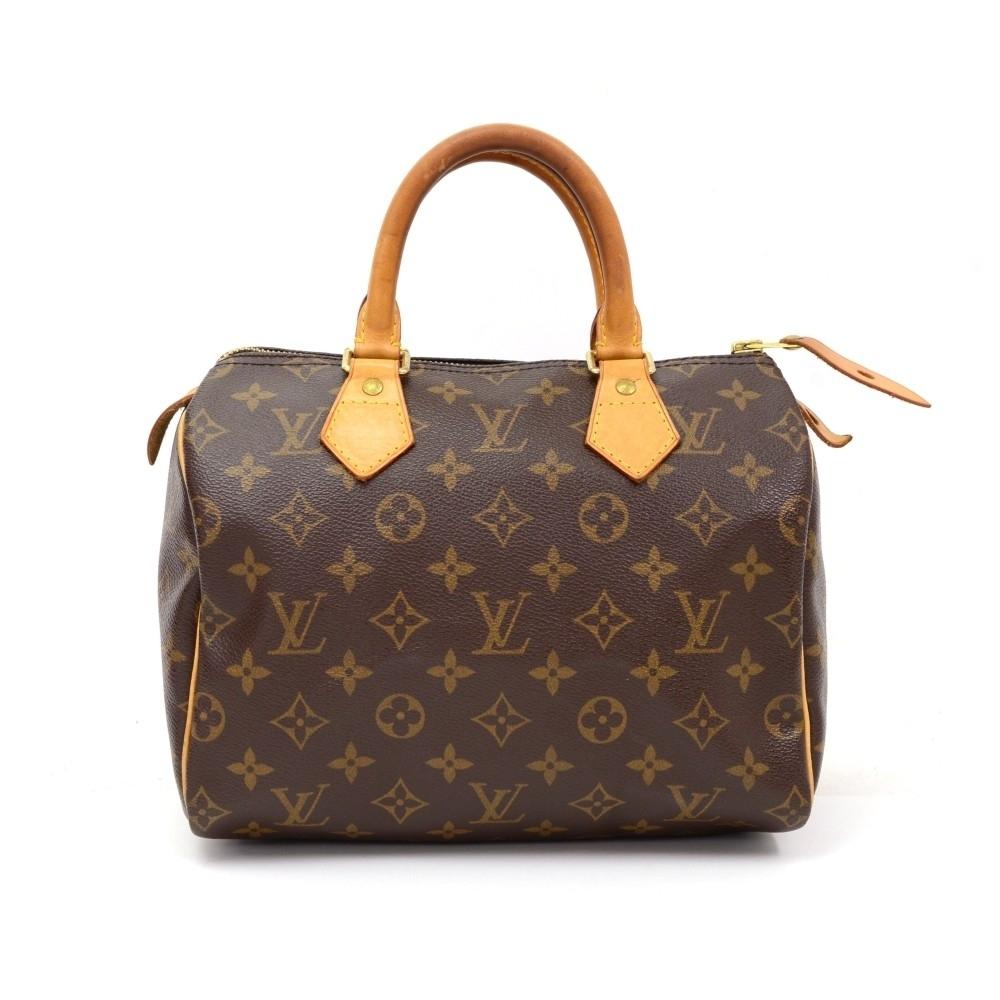 Louis Vuitto Speedy 25 Monogram Canvas Handbag