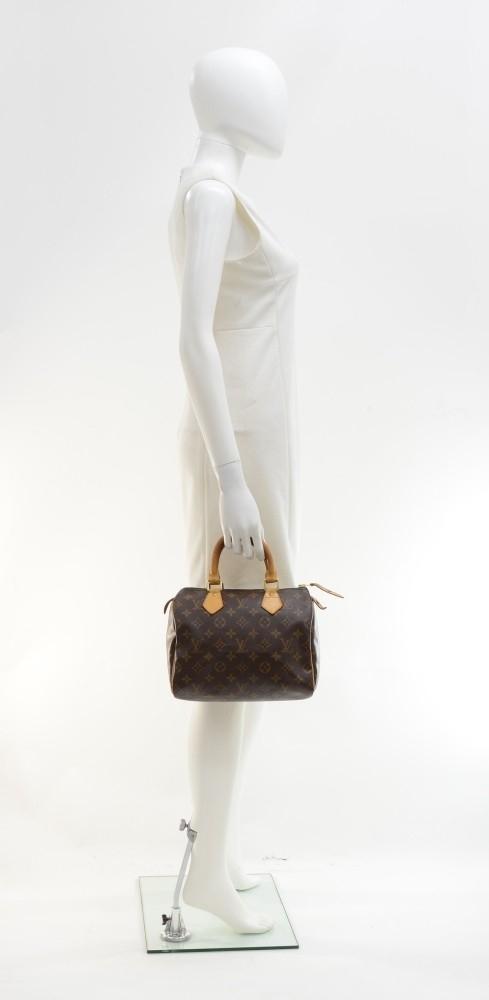Louis Vuitto Speedy 25 Monogram Canvas Handbag