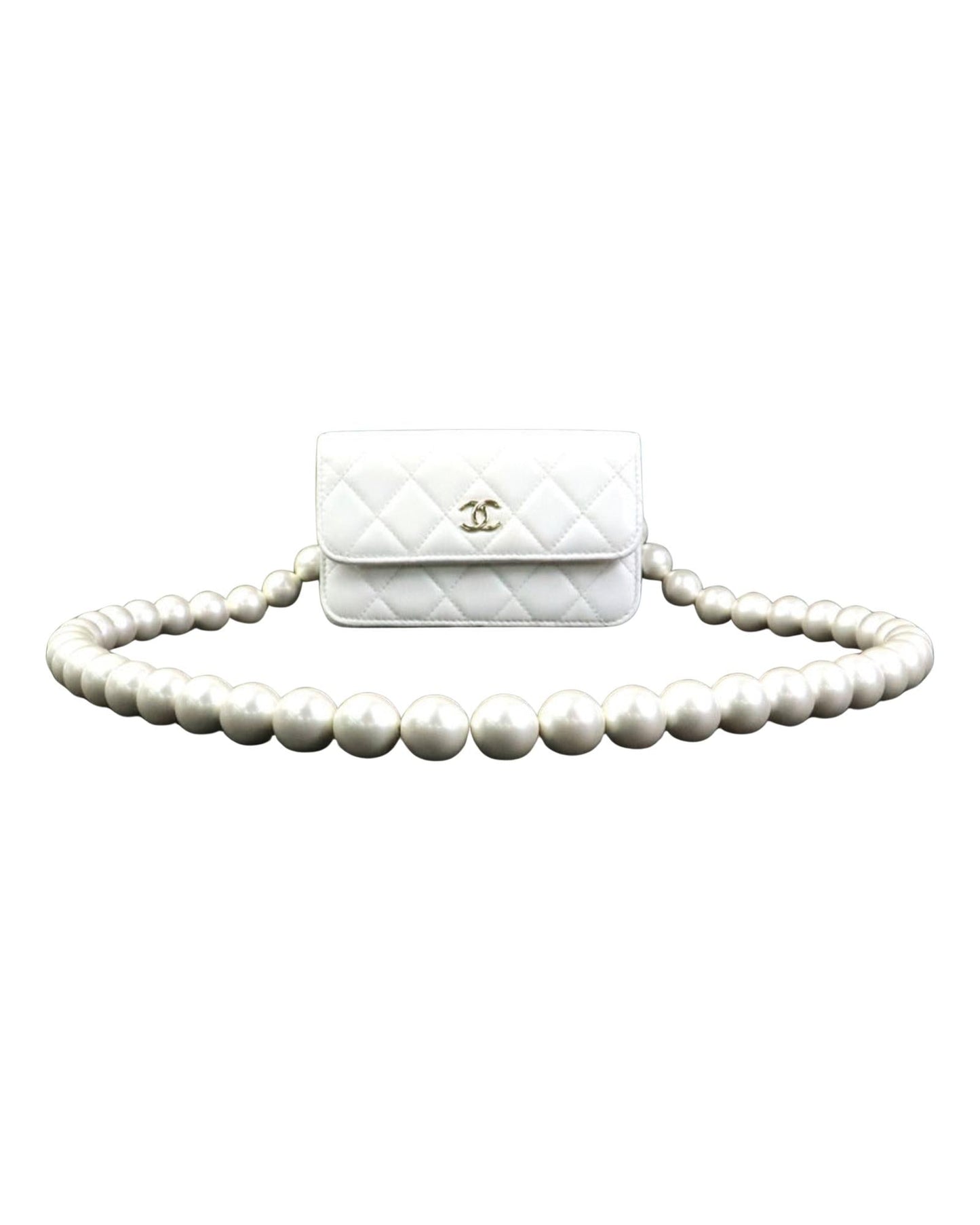 Chanel Leather Wallet On Chain with Dust Bag and  Card
