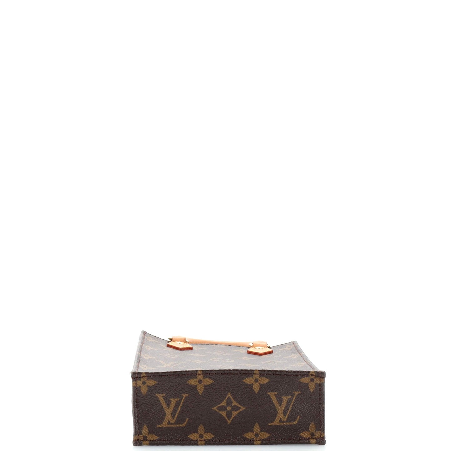 Louis Vuitton Petit Sac Plat Bag Monogram Canvas