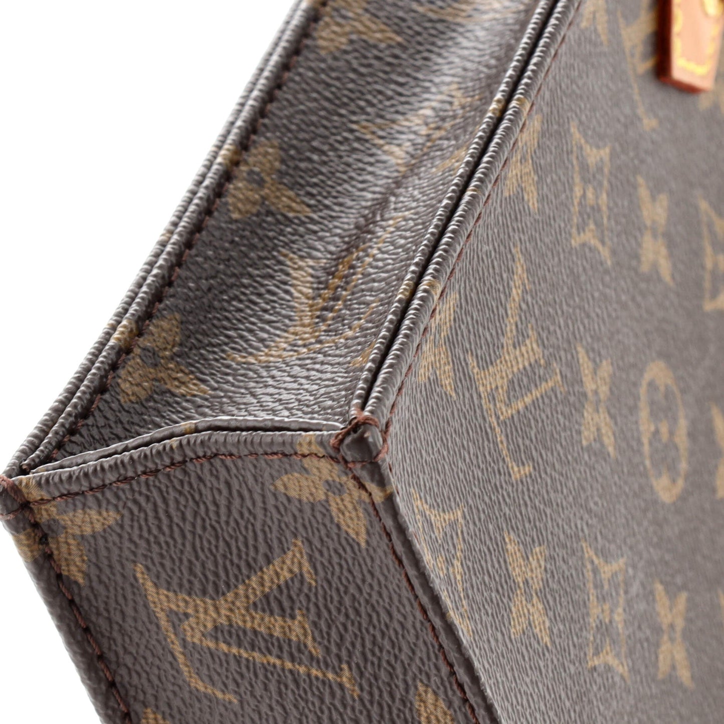Louis Vuitton Petit Sac Plat Bag Monogram Canvas