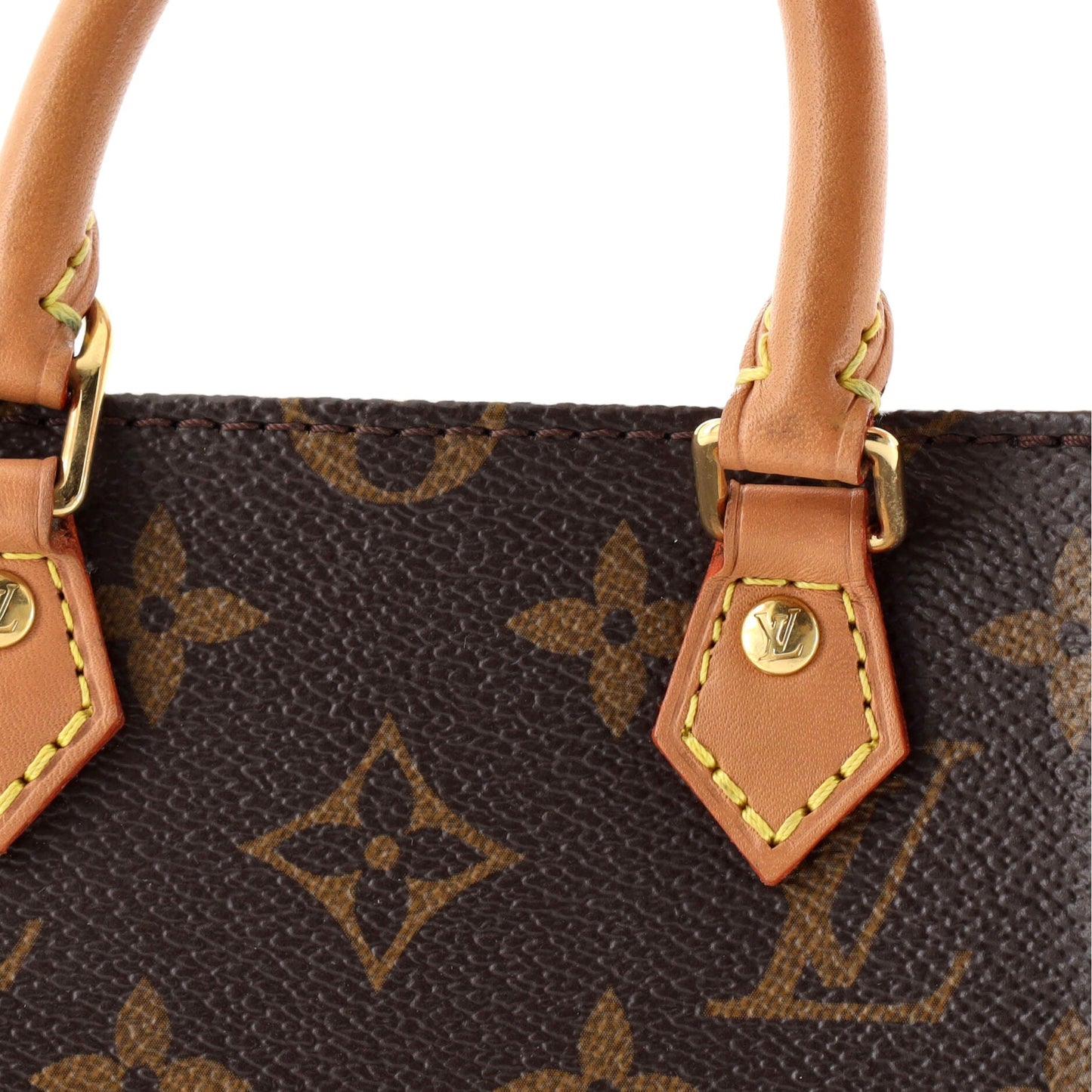 Louis Vuitton Petit Sac Plat Bag Monogram Canvas