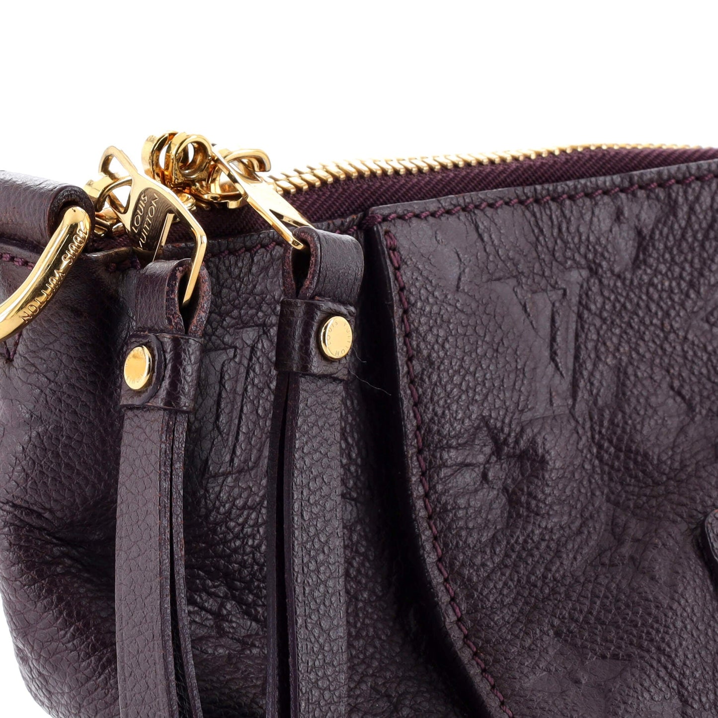 Louis Vuitton Lumineuse Handbag Monogram Empreinte Leather PM