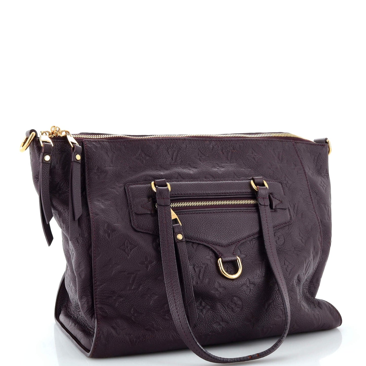 Louis Vuitton Lumineuse Handbag Monogram Empreinte Leather PM