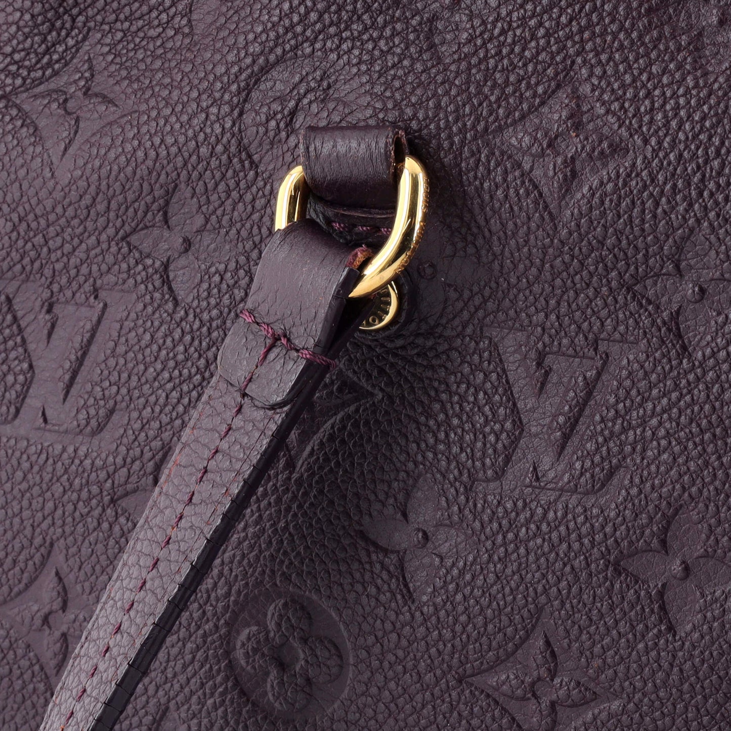 Louis Vuitton Lumineuse Handbag Monogram Empreinte Leather PM