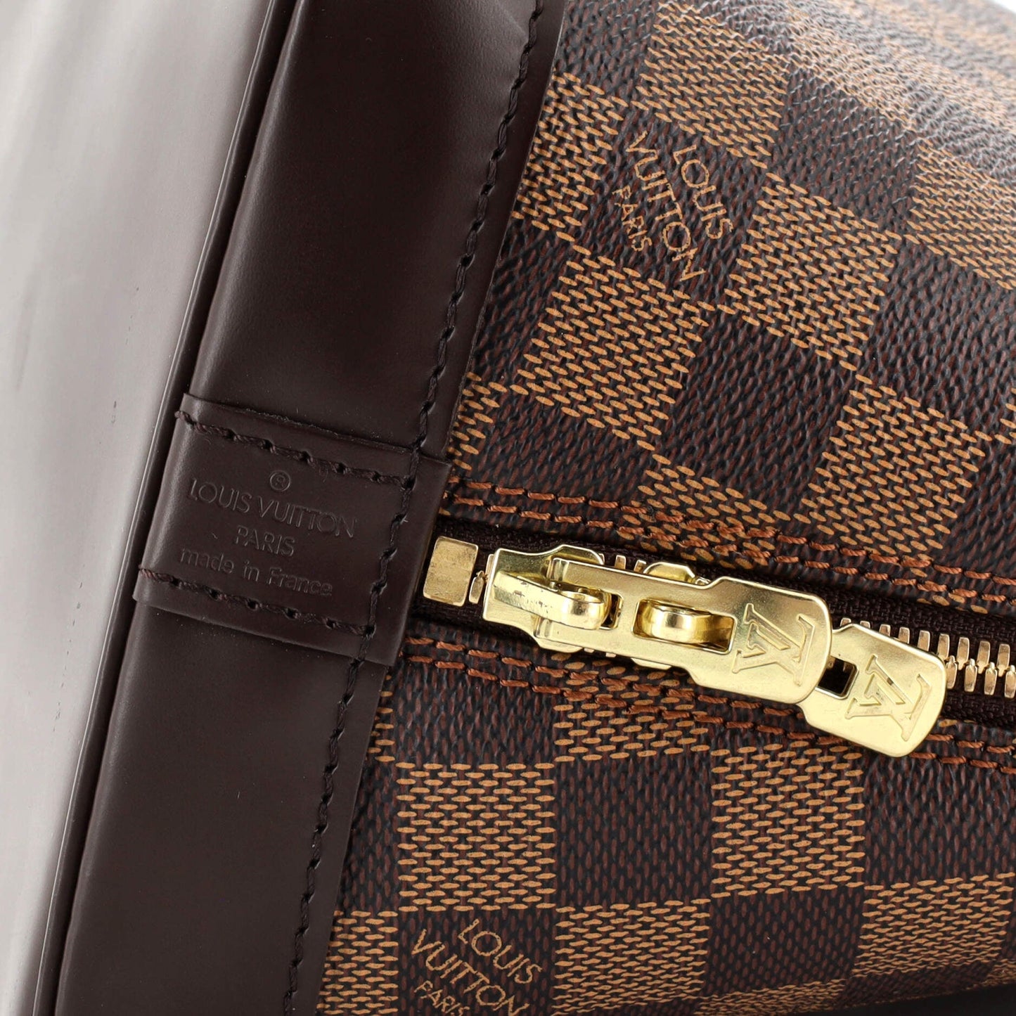 Louis Vuitton Vintage Alma Handbag Damier PM
