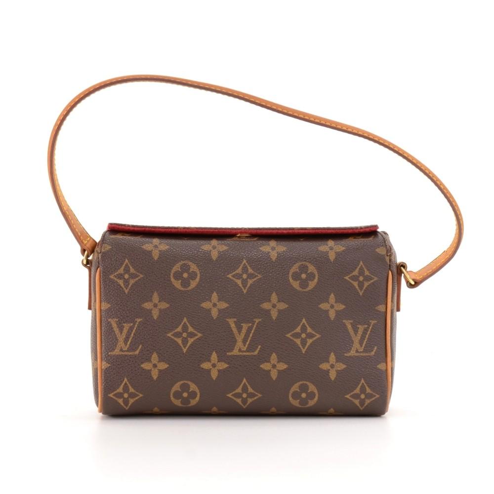 Louis Vuitto Recital Monogram Canvas Handbag