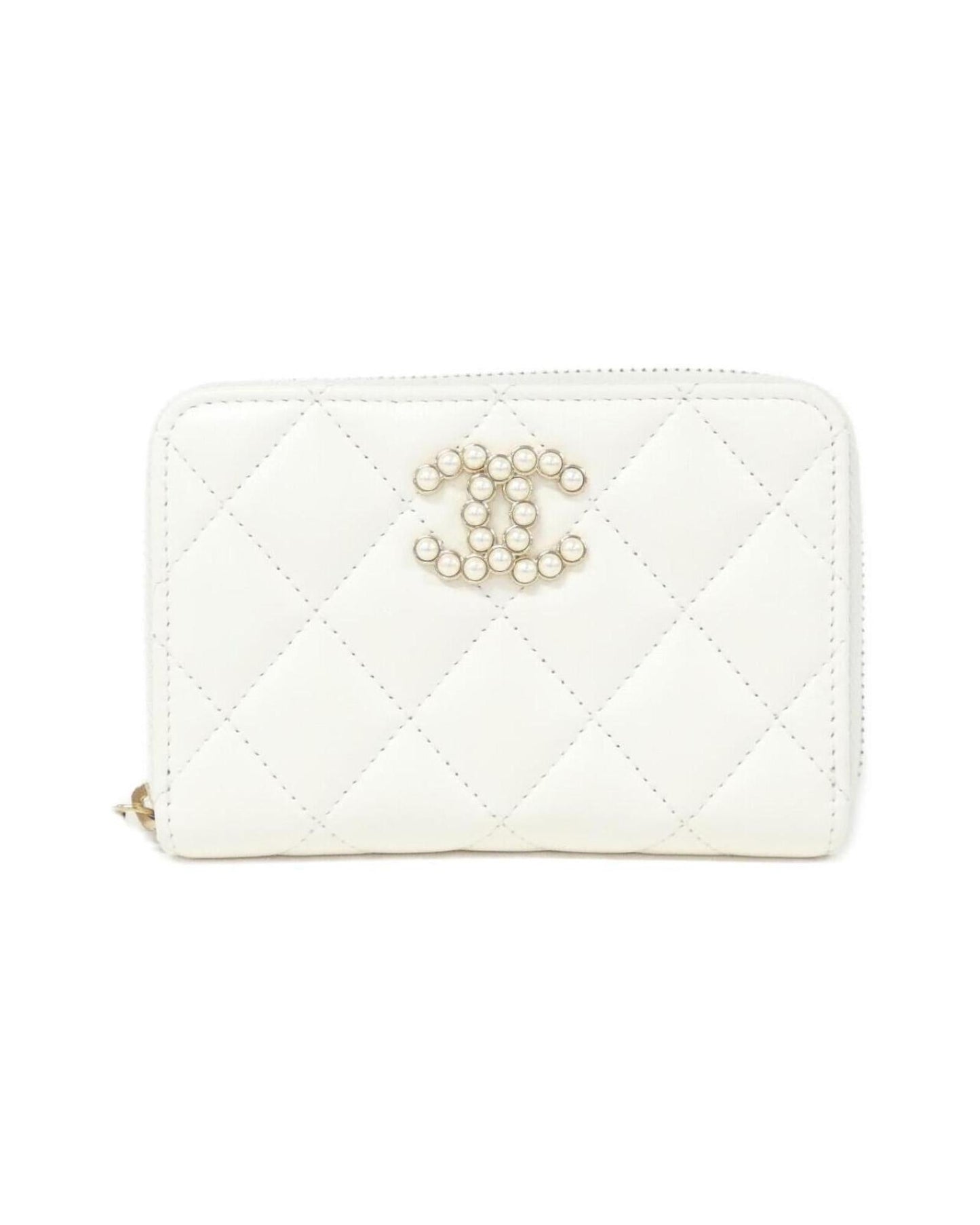 Chanel Luxury Leather Wallet with Box and Dust Bag
