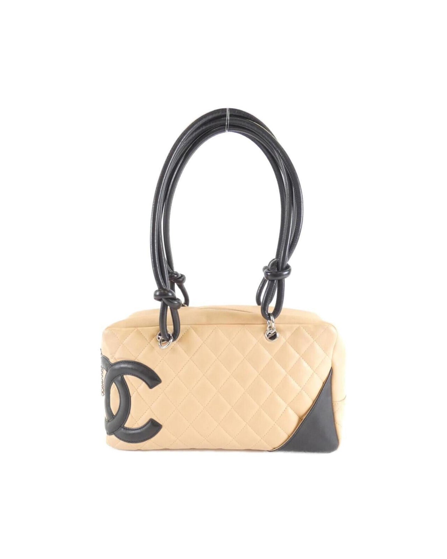 Chanel Leather Cambon Bag with Good Condition and Slight Wear