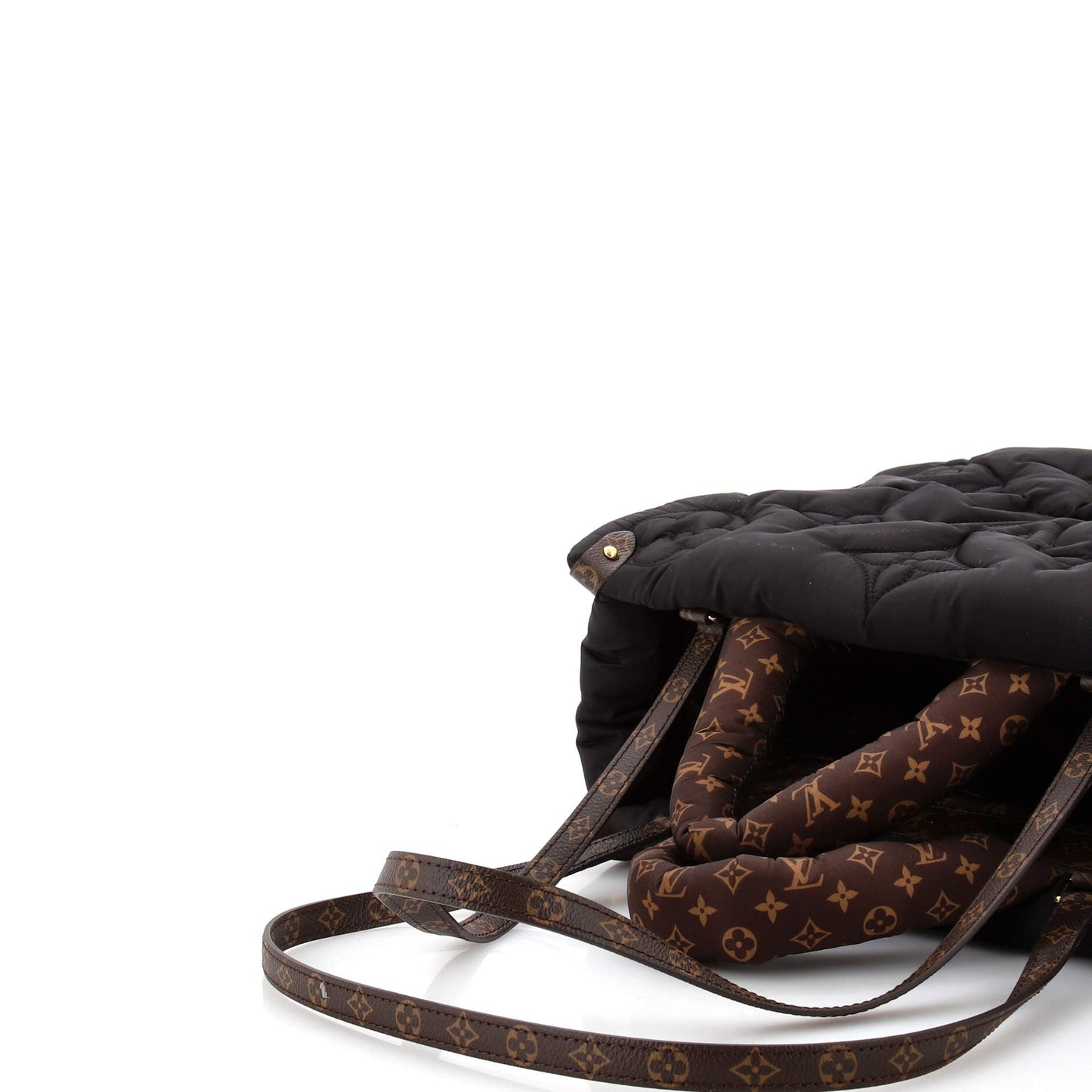 Louis Vuitton Pillow OnTheGo Tote Monogram Quilted Econyl Nylon MM