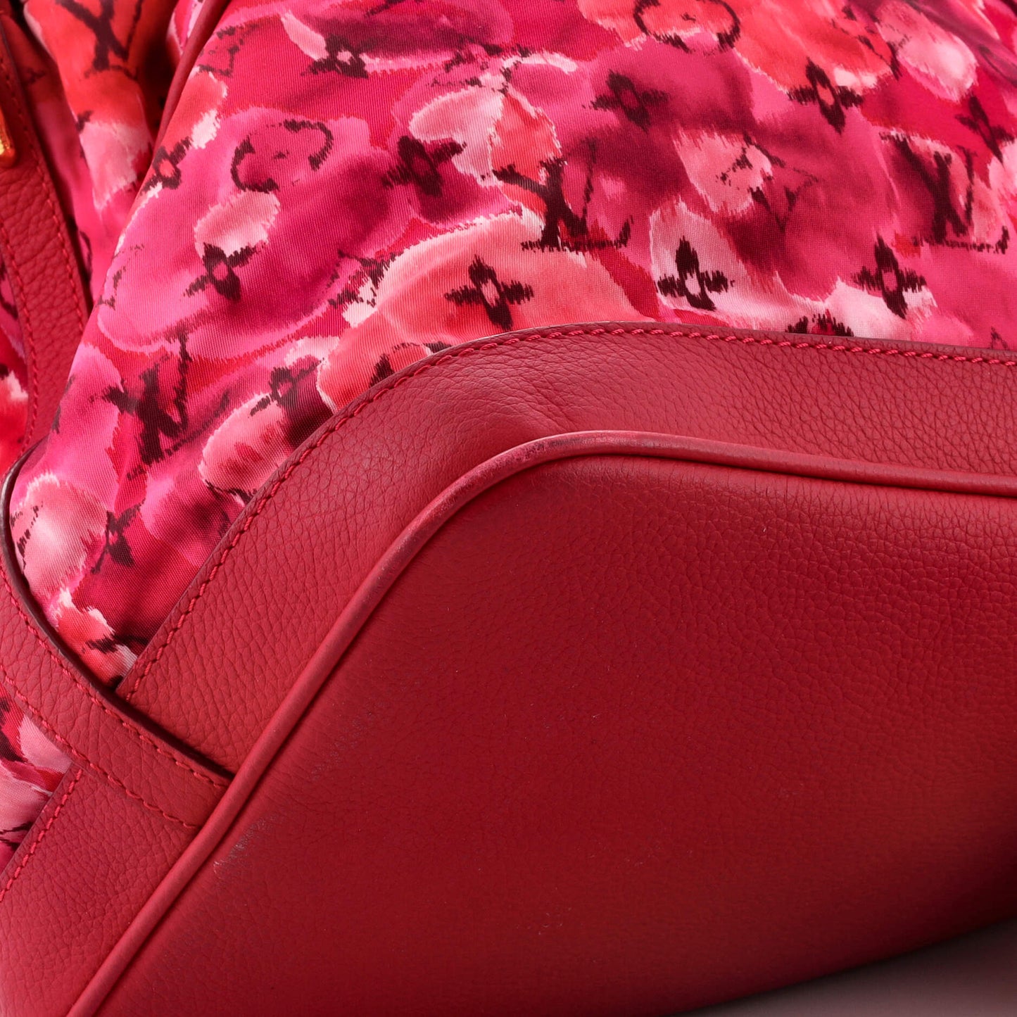Louis Vuitton Noefull Handbag Ikat Nylon MM