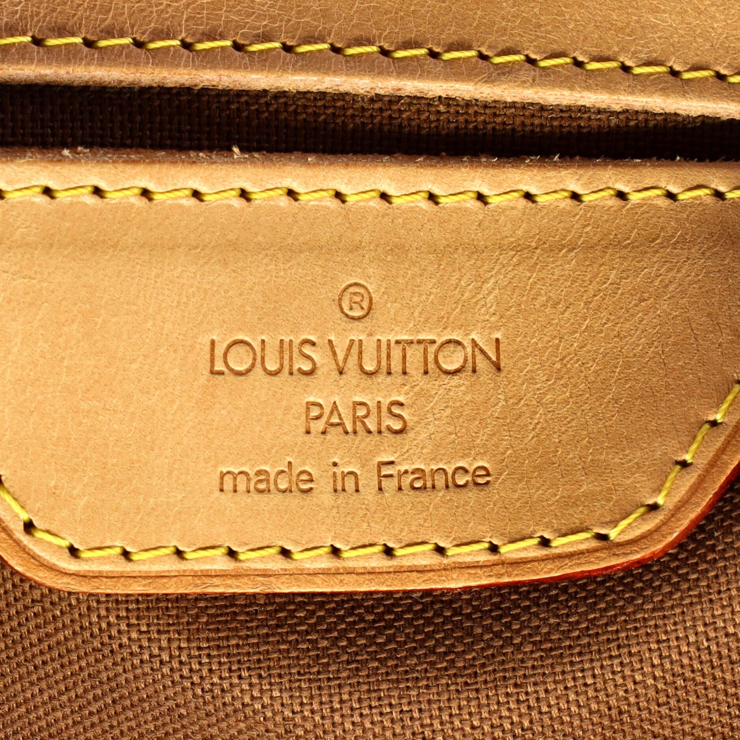 Louis Vuitton Carryall Handbag Monogram Canvas